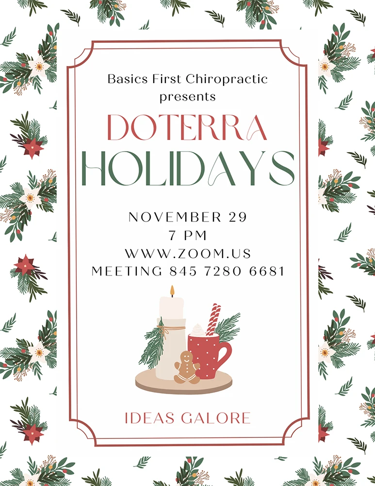 Chiropractic Leesburg VA Doterra Holidays Event Chiropractic Leesburg VA Doterra Holidays Event